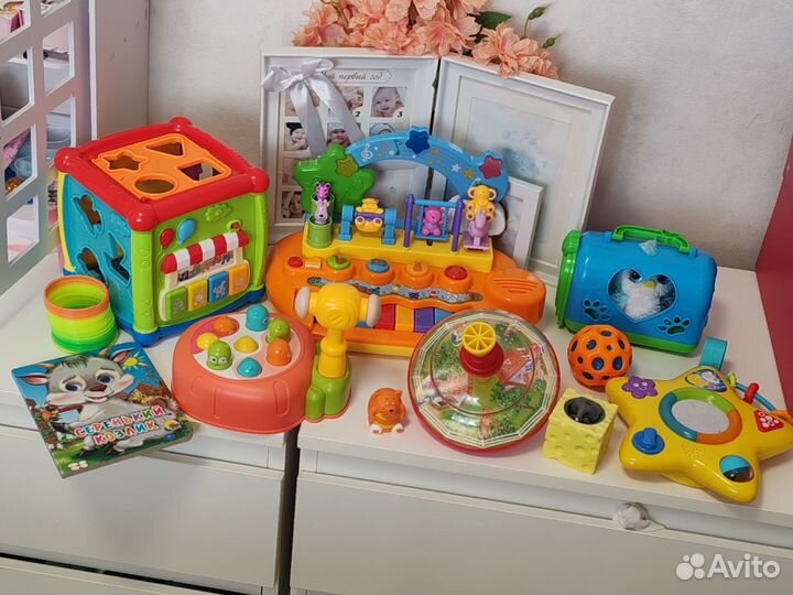 Развивающие игрушки для малышей (в наличии)