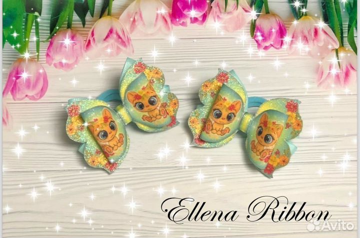 Бантики и заколки для волос