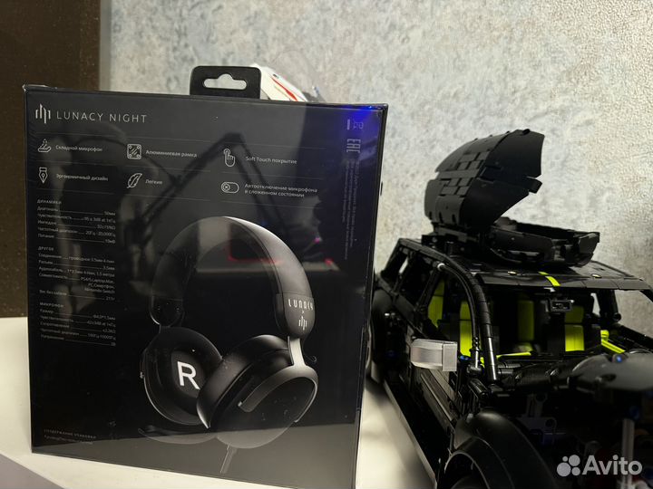 Игровые наушники Lunacy x Дарк Проджект Night (DP