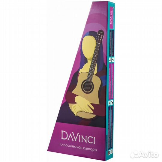 Классическая гитара davinci DC-50A SB pack