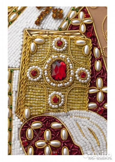 Набор для вышивания бисером влюбленные в рукоделие