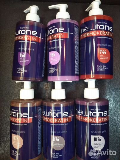 Тонирующие маски для волос от Эстель