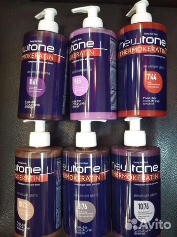 Тонирующие маски для волос от Эстель