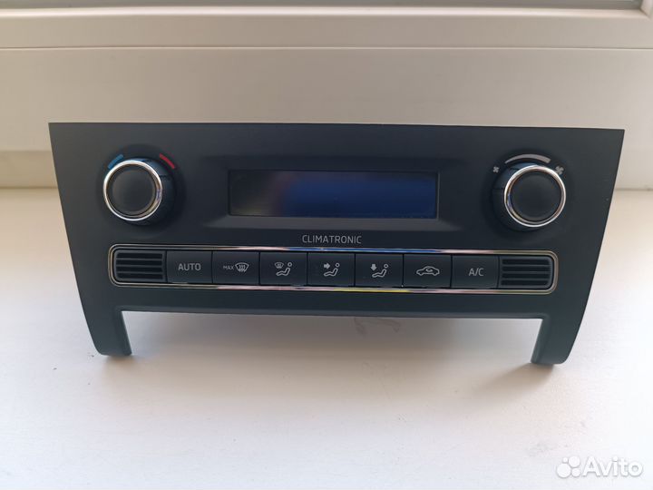 Блок управления климат-контролем Skoda Rapid
