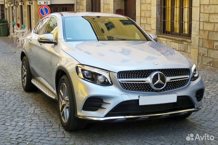 Пороги Mercedes GLC Coupe