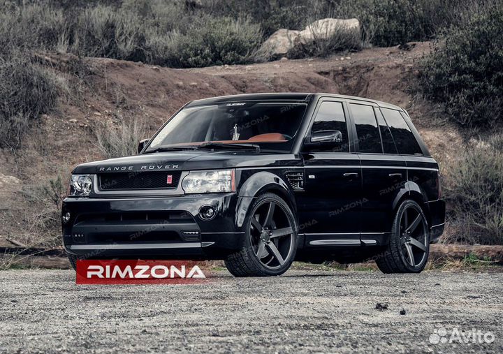 Кованые диски R23 на Range Rover