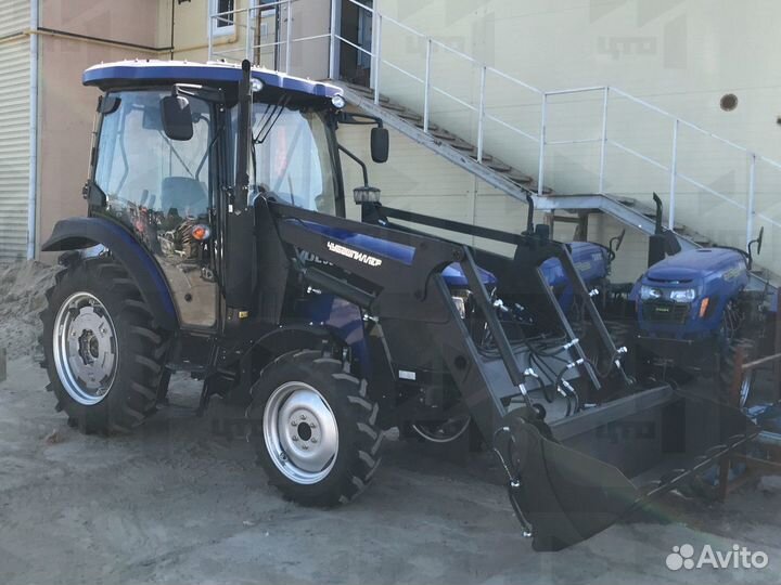 Трактор Lovol TB-504 (giii) + челюстной погрузчик