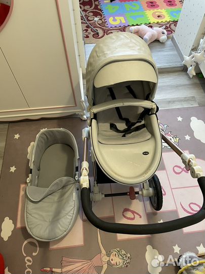Коляска 2 в 1 hot mom