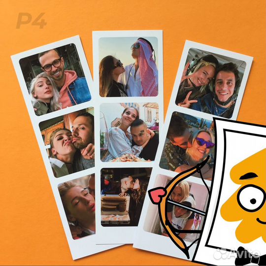 Фотопечать / печать фото полароид, Instax, визитки