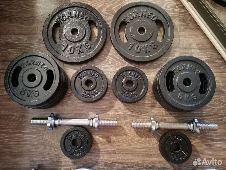 Штанга гриф блины бу