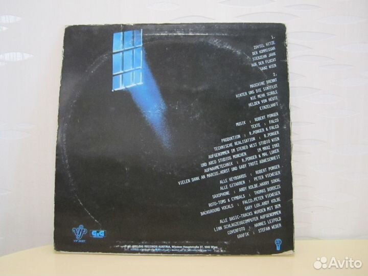 LP Falco - Etnzelhaft 1982 / Falco 3 1985