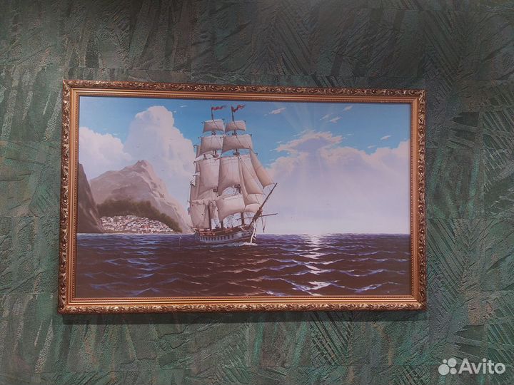 Картина маслом на холсте большая