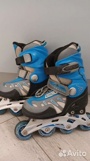 Роликовые коньки детские раздвижные