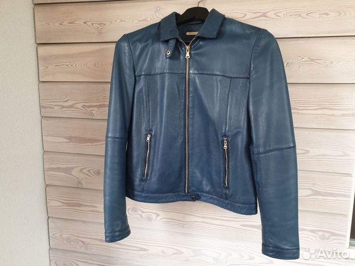 Куртка кожаная Massimo Dutti