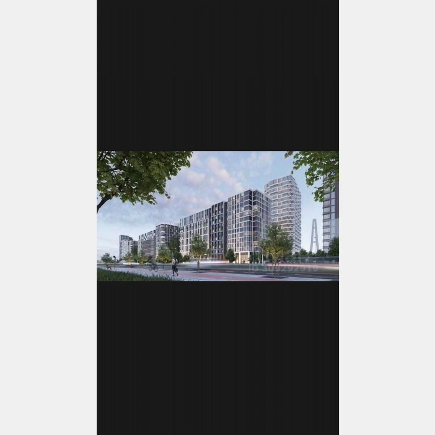 1-к. квартира, 38,6 м², 6/23 эт.