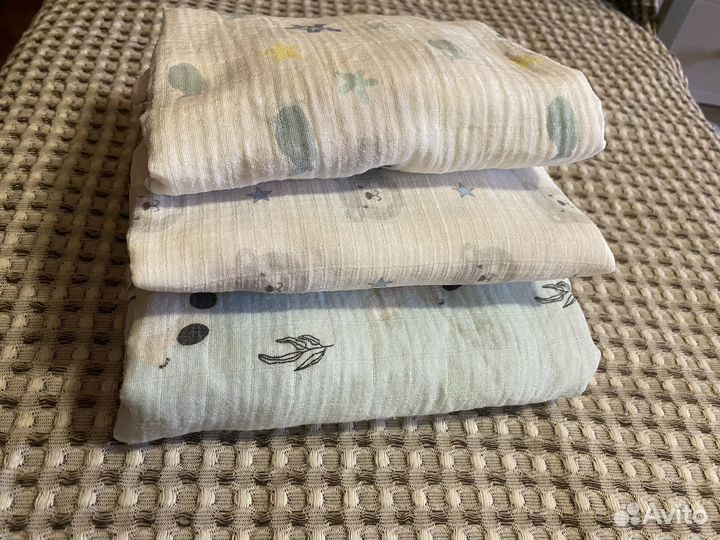 Пеленки муслиновые Adam Stork и другие