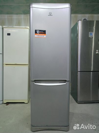 Холодильник бу серебристый No frost. Привезём