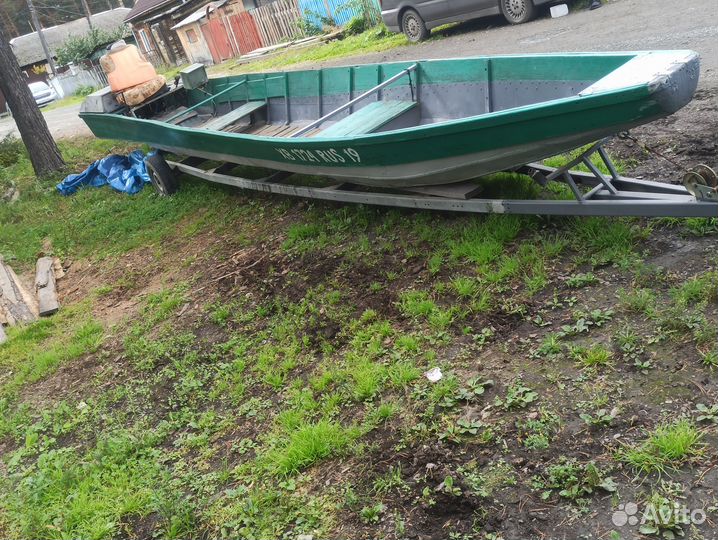 Лодка железо- дерево