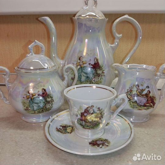 Кофейный сервиз Пастушка Югославия