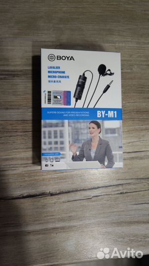 Микрофон петличный boya BY-M1