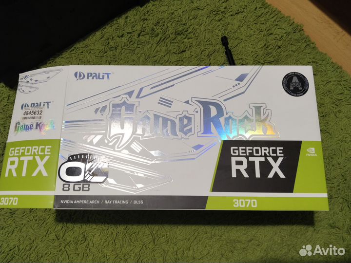 Видеокарта Palit rtx 3070 Gamerock OC