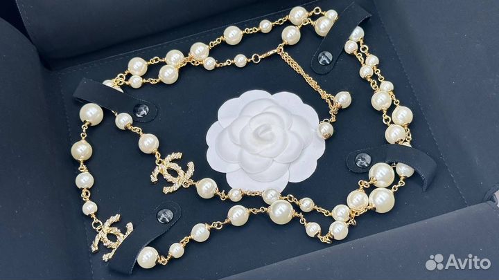 Бусы колье chanel