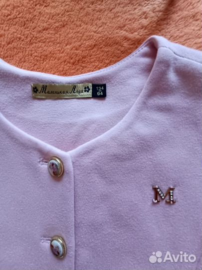 Жакет Маленькая леди рост 134