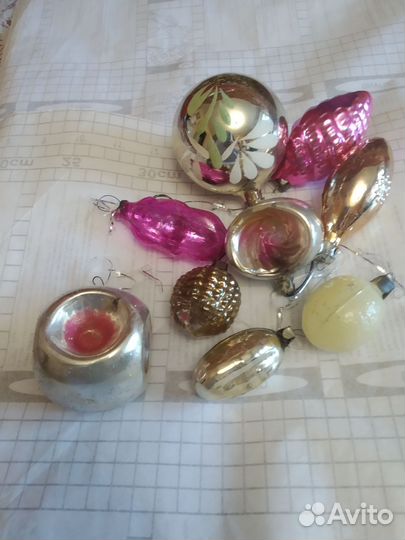 Елочные игрушки СССР