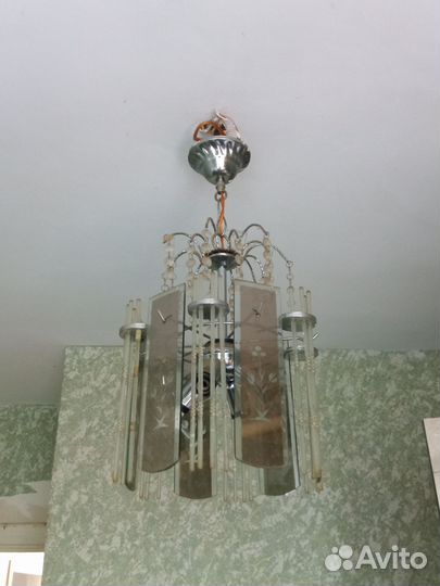 Люстра потолочная бу