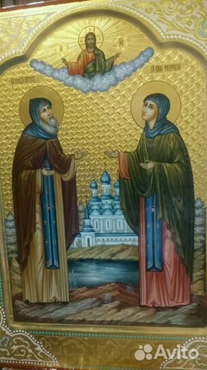 Икона Муромских Святых Петра и Февронии