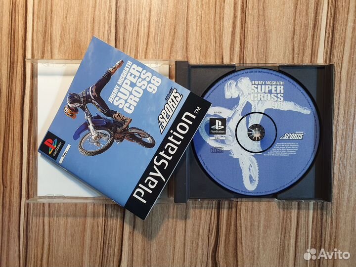 PS1 Jeremy McGrath Supercross 98 (PAL) Лицензия