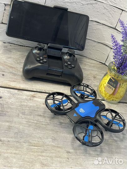 Мини дрон с камерой квадрокоптер