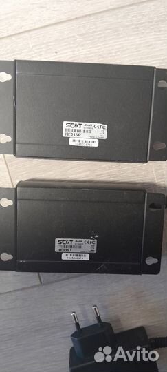 Коммутатор D-link DES-1008D и удлинитель по витой