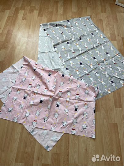 Обрезки ткани плюш