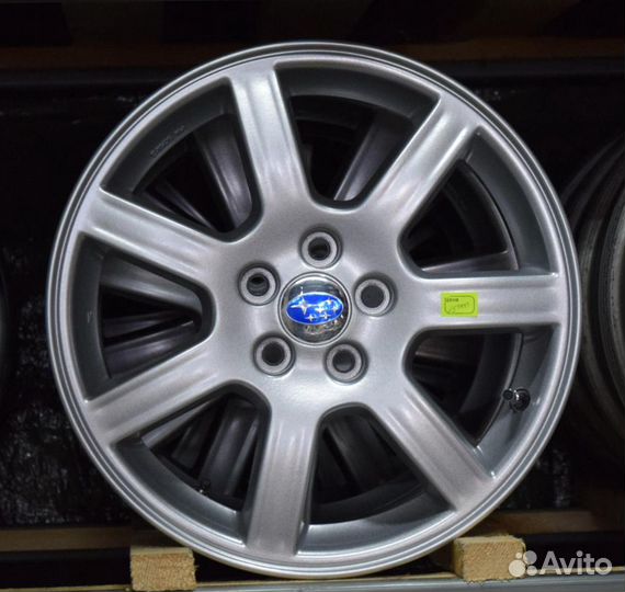 Комплект дисков из Японии R16 5*100 Subaru 7 лучей