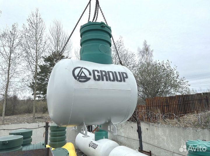 Газгольдер от производителя / Монтаж под ключ