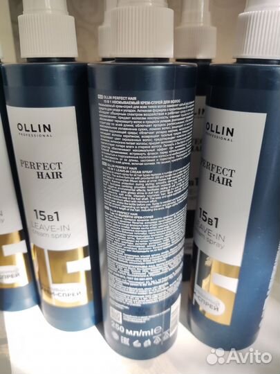 Ollin 15 в 1 крем спрей уход Новый