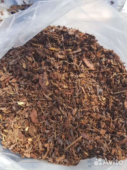 Мульча кора лиственницы