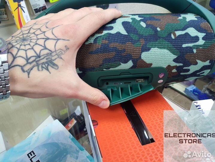 Колонка джибиэль бумбокс 2 Big Ярко-Глянцевая RGB