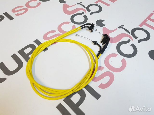 Трос газа двойной Yamaha Jog 5BM (1500 мм.)