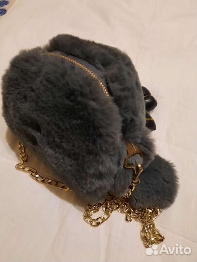 Сумка- рюкзак мягкий кролик