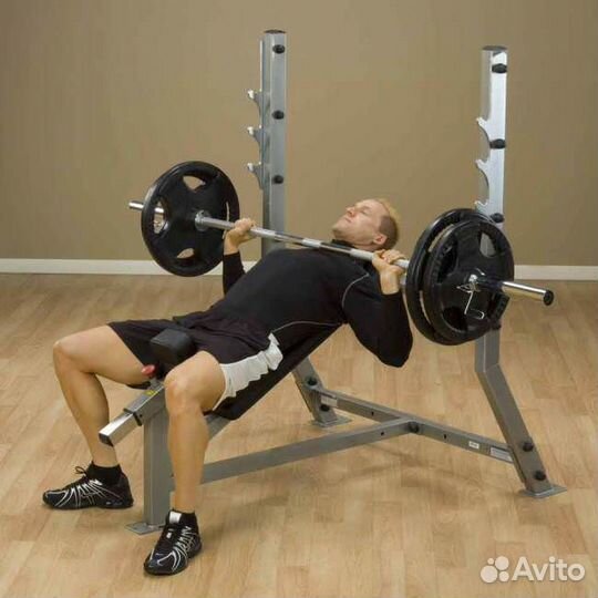 Наклонная скамья для жима Body Solid ProClub SIB35