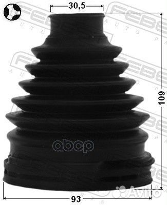 Пыльник ШРУСа toyota LC120 02-09 внутрен.прав/лев