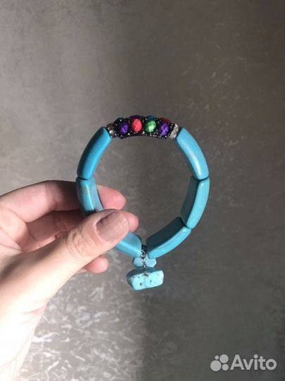 Браслет из бирюзы