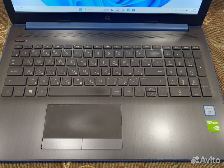 Игровой ноутбук HP Core i5 16RAM geforce ssd