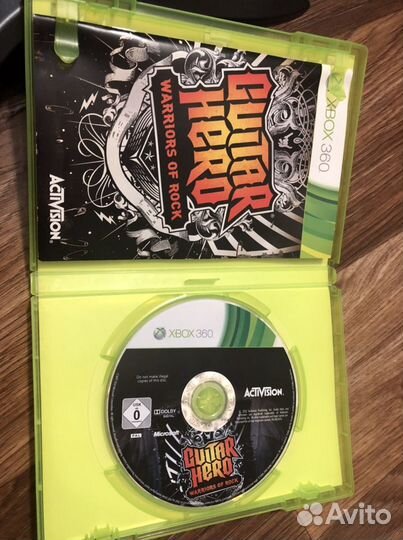 Guitar hero Warriors of Rock xbox 360