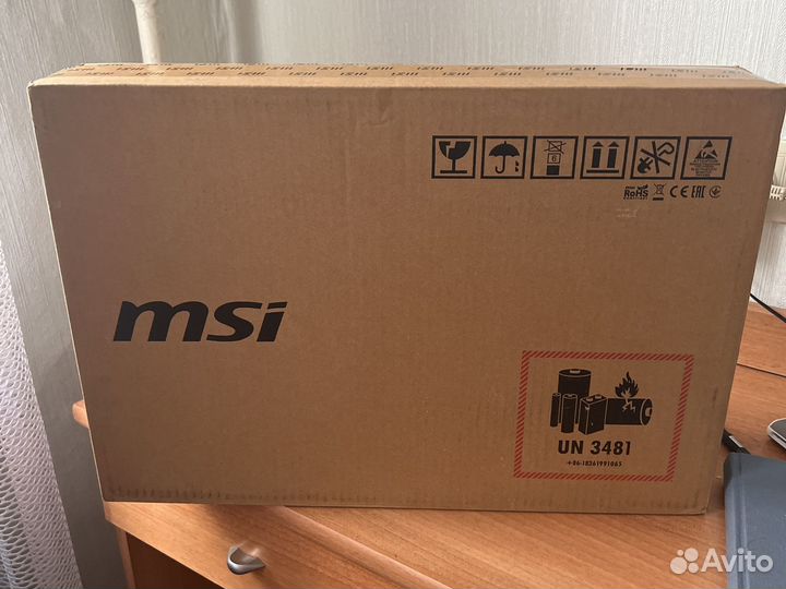 Новый игровой ноутбук Msi gf65 10UE rtx 3060