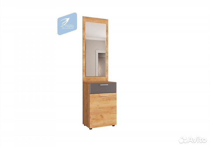 Сафари Тумба тм-002 Дуб Крафт золотой Графит