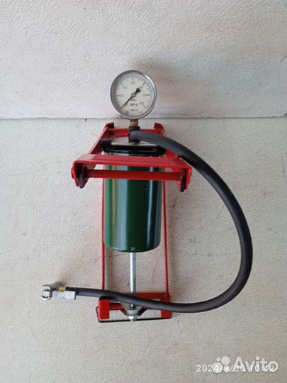 Ножной насос для подкачки колёс вело, авто