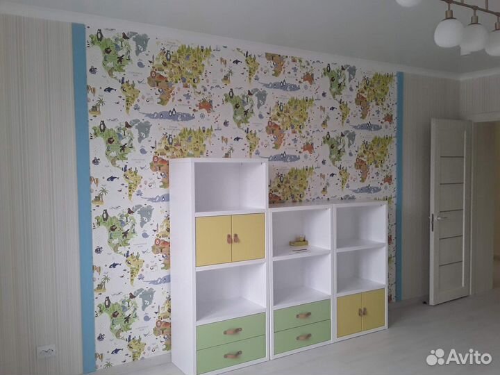 Поклейка обоев